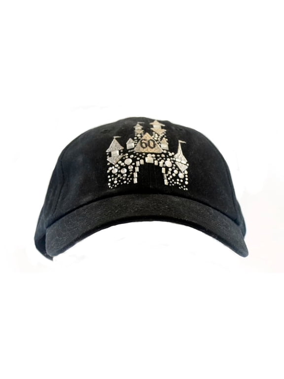 Adult Hat - Disneyland 60th Anniversary Celebration, Black