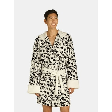 Disney Men's Nightmare Before Christmas Jack Skellington Superminky Robe, Sizes S-XL