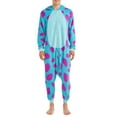 thumbnail image 1 of Disney, Adult Mens, Monsters Inc Sulley Pajamas Union Suit, Sizes S-XL, 1 of 4