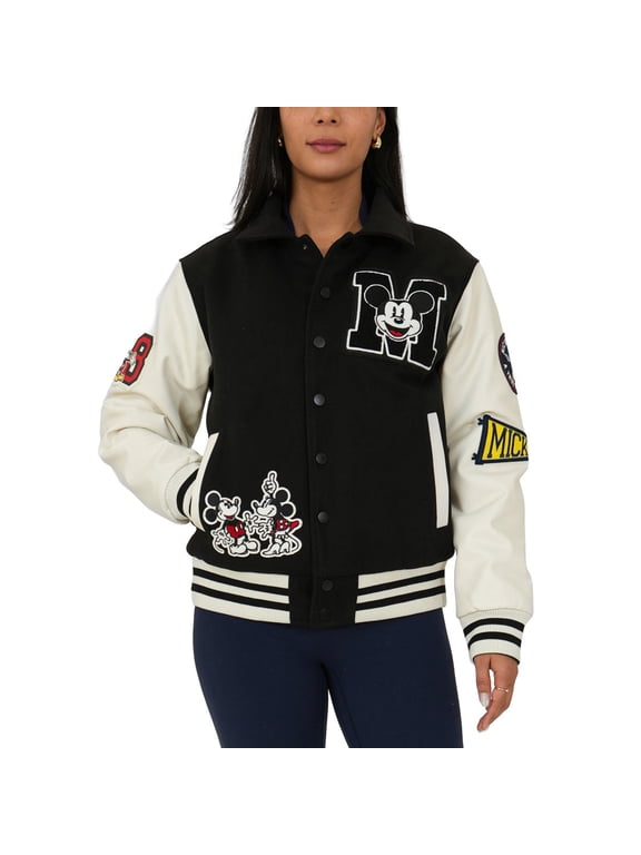 Disney Adult Unisex Varsity Jacket (Men Medium / Women Large)