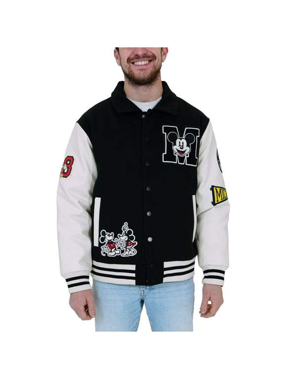 Disney Adult Unisex Varsity Jacket (Men Small / Women Medium)