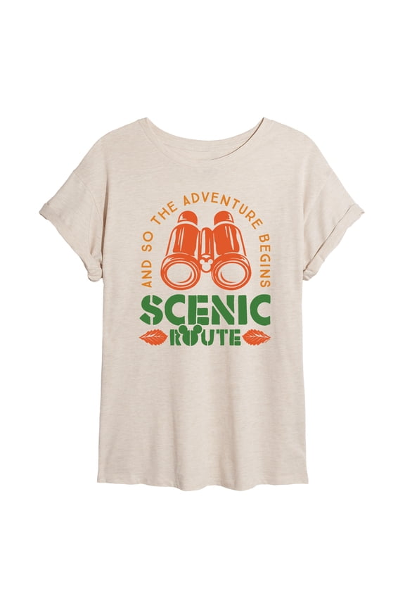 - Adventure Begins - Juniors Ideal T-Shirt