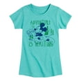 thumbnail image 1 of Disney - Adventure Is Waiting - Toddler & Youth Girls Short Sleeve Graphic T-Shirt, 1 of 5