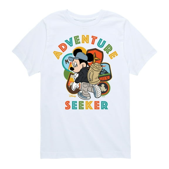 Disney - Adventure Seeker - Toddler & Youth Short Sleeve Graphic T-Shirt