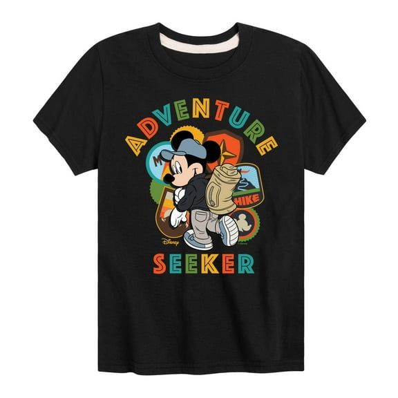 Disney - Adventure Seeker - Toddler & Youth Short Sleeve Graphic T-Shirt