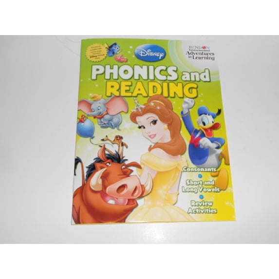 Pre-Owned Disney Adventures in Learning Phonics & Reading Workbook (Grade 1) Paperback