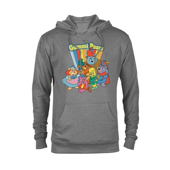 Disney Adventures of the Gummi Bears Retro - Pullover Hoodie for Adults -Customized-Graphite Heather