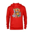 thumbnail image 1 of Disney Adventures of the Gummi Bears Retro - Pullover Hoodie for Adults -Customized-Red Heather, 1 of 5