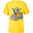 thumbnail image 1 of Disney Adventures of the Gummi Bears Retro - Short Sleeve T-Shirt for Kids -Customized-Yellow, 1 of 5