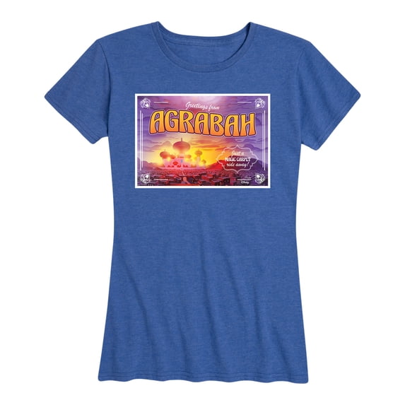 Disney - Agrabah Postcard Women's Short Sleeve Graphic T-Shirt