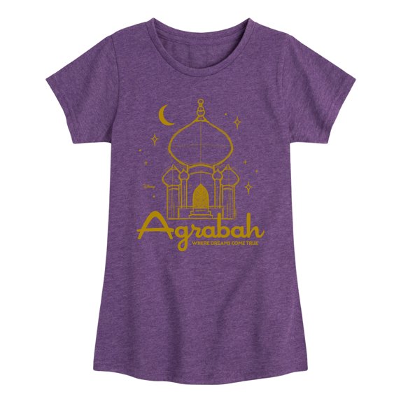 Disney - Agrabah - Youth Girls Fitted Short Sleeve T-Shirt