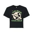 thumbnail image 1 of Disney - Aim High Star Child - Juniors Cropped Cotton Blend T-Shirt, 1 of 5
