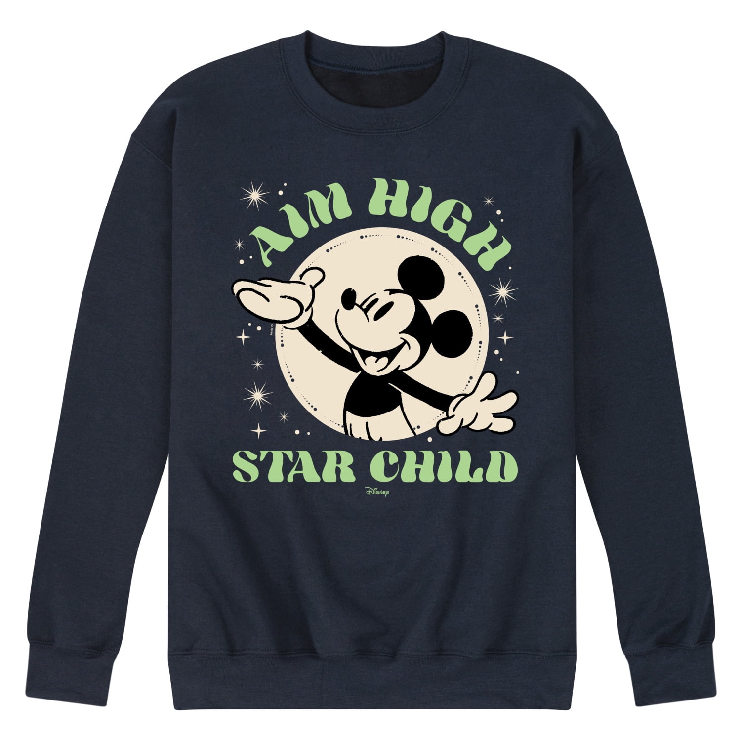 Disney - Aim High Star Child - Men's Crew Neck Fleece Pullover ...