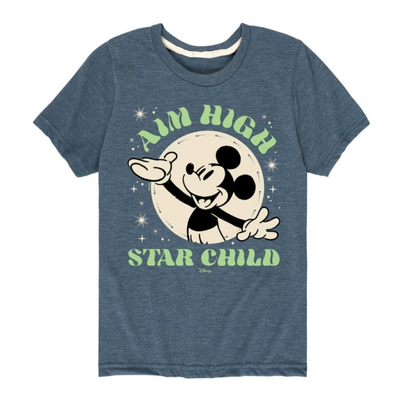 Disney - Aim High Star Child - Toddler & Youth Short Sleeve Graphic T-Shirt