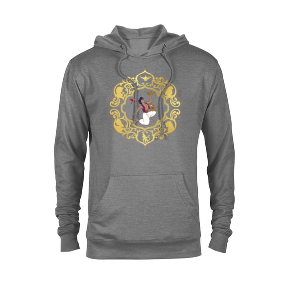 Disney Aladdin 30th Anniversary One Step Ahead - Pullover Hoodie for Adults - Customized-Athletic Heather