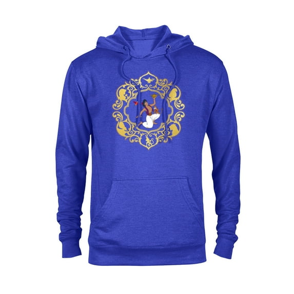 Disney Aladdin 30th Anniversary One Step Ahead - Pullover Hoodie for Adults - Customized-Royal