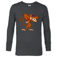 thumbnail image 1 of Disney Aladdin Angry Abu 90s T-Shirt - Long Sleeve T-Shirt for Men - Customized-Charcoal Heather, 1 of 5