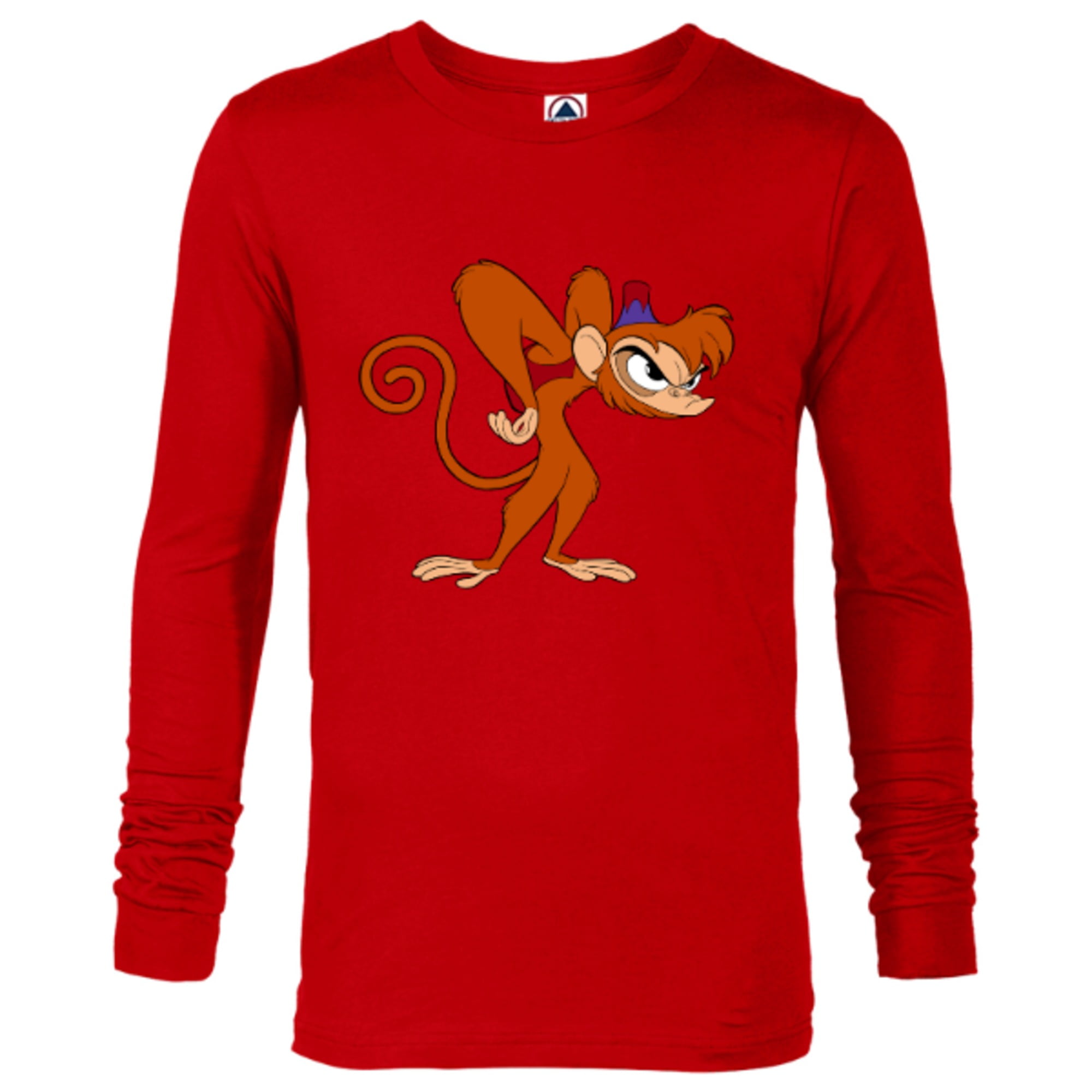 Disney Aladdin Angry Abu 90s T-Shirt - Long Sleeve T-Shirt for Men ...