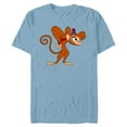 thumbnail image 1 of Disney Aladdin Angry Abu 90s T-Shirt- Short Sleeve Blended T-Shirt for Adults - Customized-Celadon Snow Heather, 1 of 5