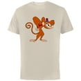 thumbnail image 1 of Disney Aladdin Angry Abu 90s T-Shirt - Short Sleeve Cotton T-Shirt for Adults - Customized-Natural, 1 of 5