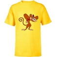 thumbnail image 1 of Disney Aladdin Angry Abu 90s T-Shirt - Short Sleeve T-Shirt for Kids - Customized-Sunflower, 1 of 5