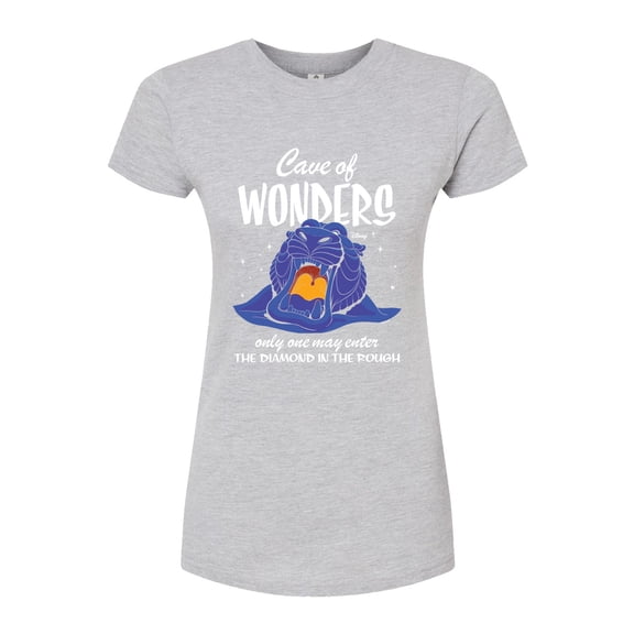 Disney Aladdin - Cave of Wonders Only One May Enter - Juniors Fitted Graphic T-Shirt
