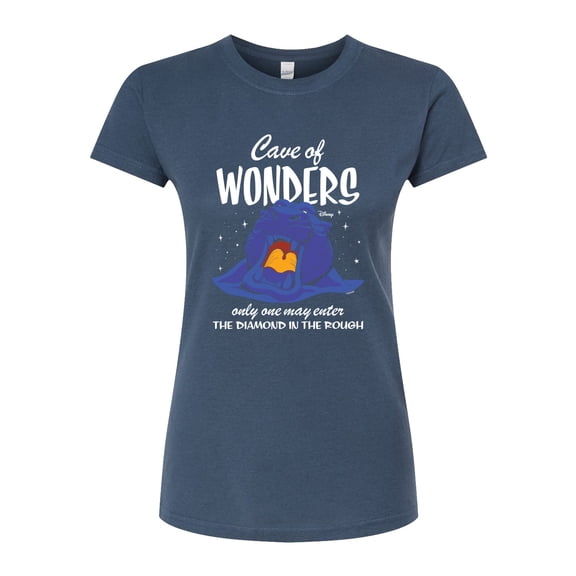 Disney Aladdin - Cave of Wonders Only One May Enter - Juniors Fitted Graphic T-Shirt