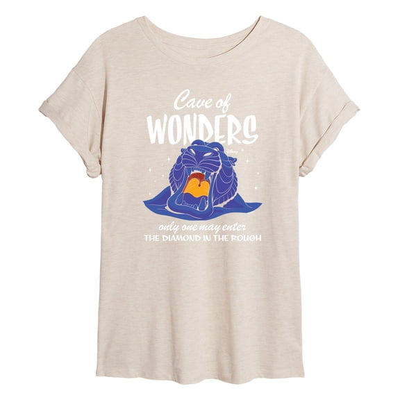 Disney Aladdin - Cave of Wonders Only One May Enter - Women's Oversized T-Shirt