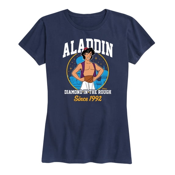 Disney - Aladdin Collegiate Short Sleeve Graphic T-Shirt