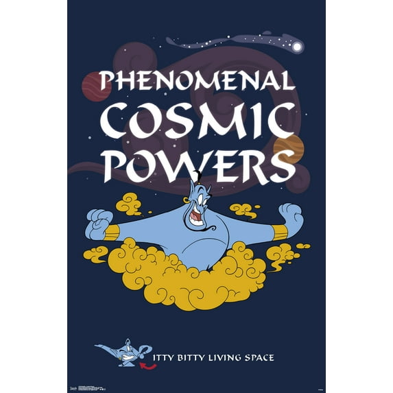 Disney Aladdin - Cosmic Powers Wall Poster, 22.375" x 34"