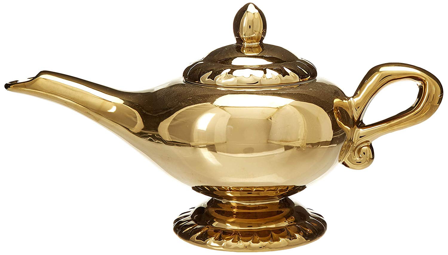 Disney Aladdin Figural Ceramic Genie Lamp Teapot (32oz) Gold