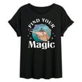 thumbnail image 1 of Disney Aladdin - Find Your Magic - Juniors Ideal Flowy Muscle T-Shirt, 1 of 5