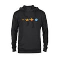 thumbnail image 1 of Disney Aladdin Genie Emoji Code Formula - Pullover Hoodie for Adults - Customized-Black, 1 of 5