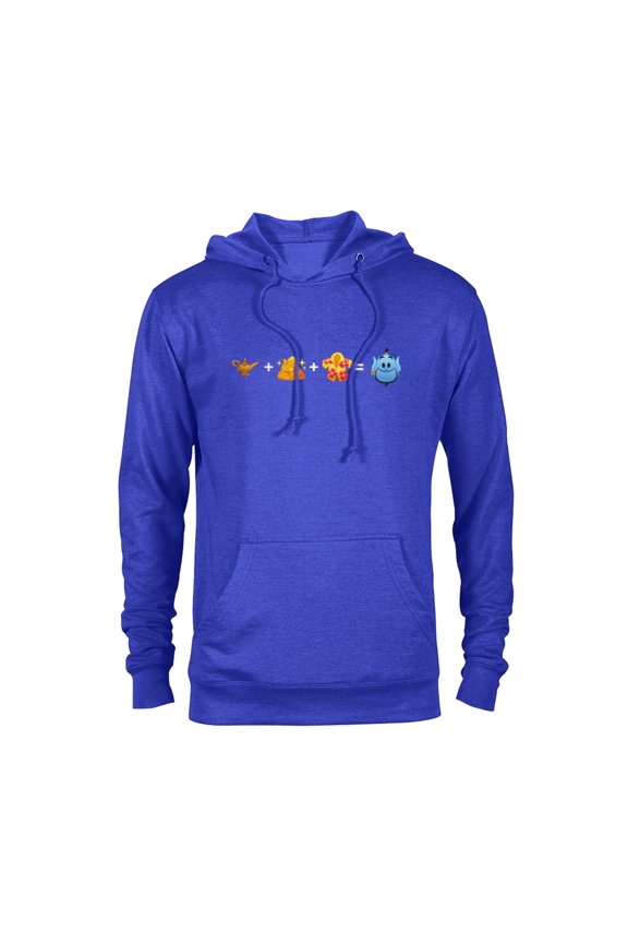 Aladdin Genie Emoji Code Formula - Pullover Hoodie for Adults - Customized-Royal