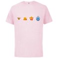 thumbnail image 1 of Disney Aladdin Genie Emoji Code Formula - Short Sleeve Cotton T-Shirt for Adults - Customized-Soft Pink, 1 of 5
