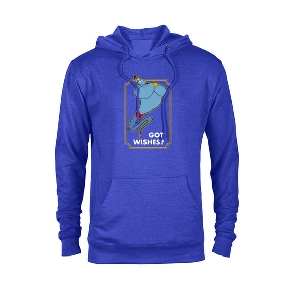 Disney Aladdin Genie Got Wishes Men's - Pullover Hoodie for Adults - Customized-Royal