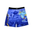 thumbnail image 1 of Disney Aladdin Genie Jafar Mens Briefly Stated Boxer Lounge Shorts XH001MBX, 1 of 7