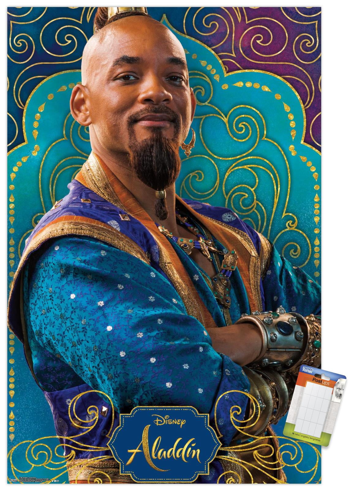 Disney Aladdin - Genie Pose Wall Poster, 22.375" x 34"