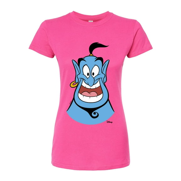 Disney Aladdin - Genie is Surprised - Juniors Fitted Graphic T-Shirt