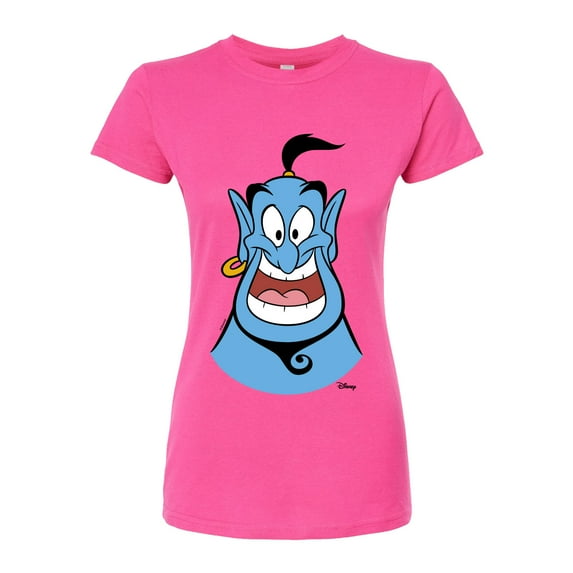 Disney Aladdin - Genie is Surprised - Juniors Fitted Graphic T-Shirt