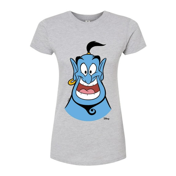 Disney Aladdin - Genie is Surprised - Juniors Fitted Graphic T-Shirt