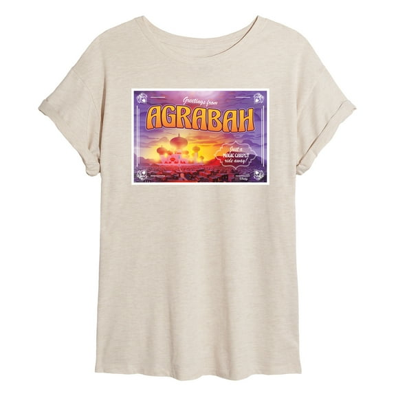 Disney Aladdin - Greeting from Agrabah - Juniors Ideal Flowy Muscle T-Shirt