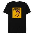 thumbnail image 1 of Disney Aladdin I'm No Prince - Short Sleeve Blended T-Shirt for Adults - Customized-Black, 1 of 5