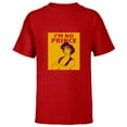 thumbnail image 1 of Disney Aladdin I'm No Prince - Short Sleeve T-Shirt for Kids - Customized-Red, 1 of 5