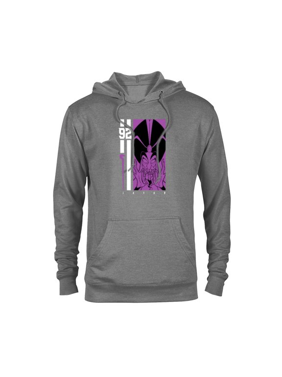 Aladdin Jafar 92 Purple Jersey - Pullover Hoodie for Adults - Customized-Athletic Heather