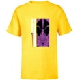 thumbnail image 1 of Disney Aladdin Jafar 92 Purple Jersey - Short Sleeve T-Shirt for Kids - Customized-Yellow, 1 of 5