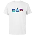 thumbnail image 1 of Disney Aladdin Jasmine Genie Father’s Day Birthday Dad - Short Sleeve Cotton T-Shirt for Adults - Customized-White, 1 of 5