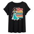 thumbnail image 1 of Disney Aladdin - Jasmine Live Your Story - Juniors Ideal Flowy Muscle T-Shirt, 1 of 5