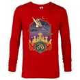 thumbnail image 1 of Disney Aladdin Jasmine Magic Carpet Ride 30th Anniversary - Long Sleeve T-Shirt for Men - Customized-New Red, 1 of 5