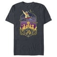 thumbnail image 1 of Disney Aladdin Jasmine Magic Carpet Ride 30th Anniversary - Short Sleeve Blended T-Shirt for Adults - Customized-Navy Heather, 1 of 5